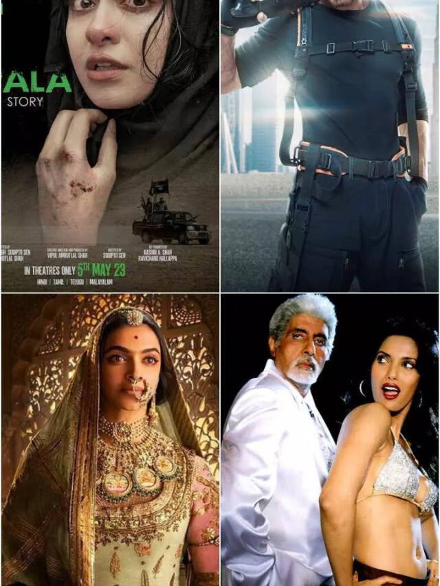 Most Controversial Bollywood Movies Of All Time : From The Kerala Story To Pathaan